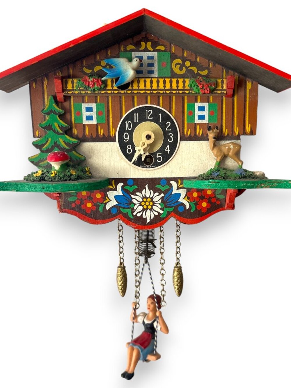 Vintage German Cuckoo Clock - Project Piece